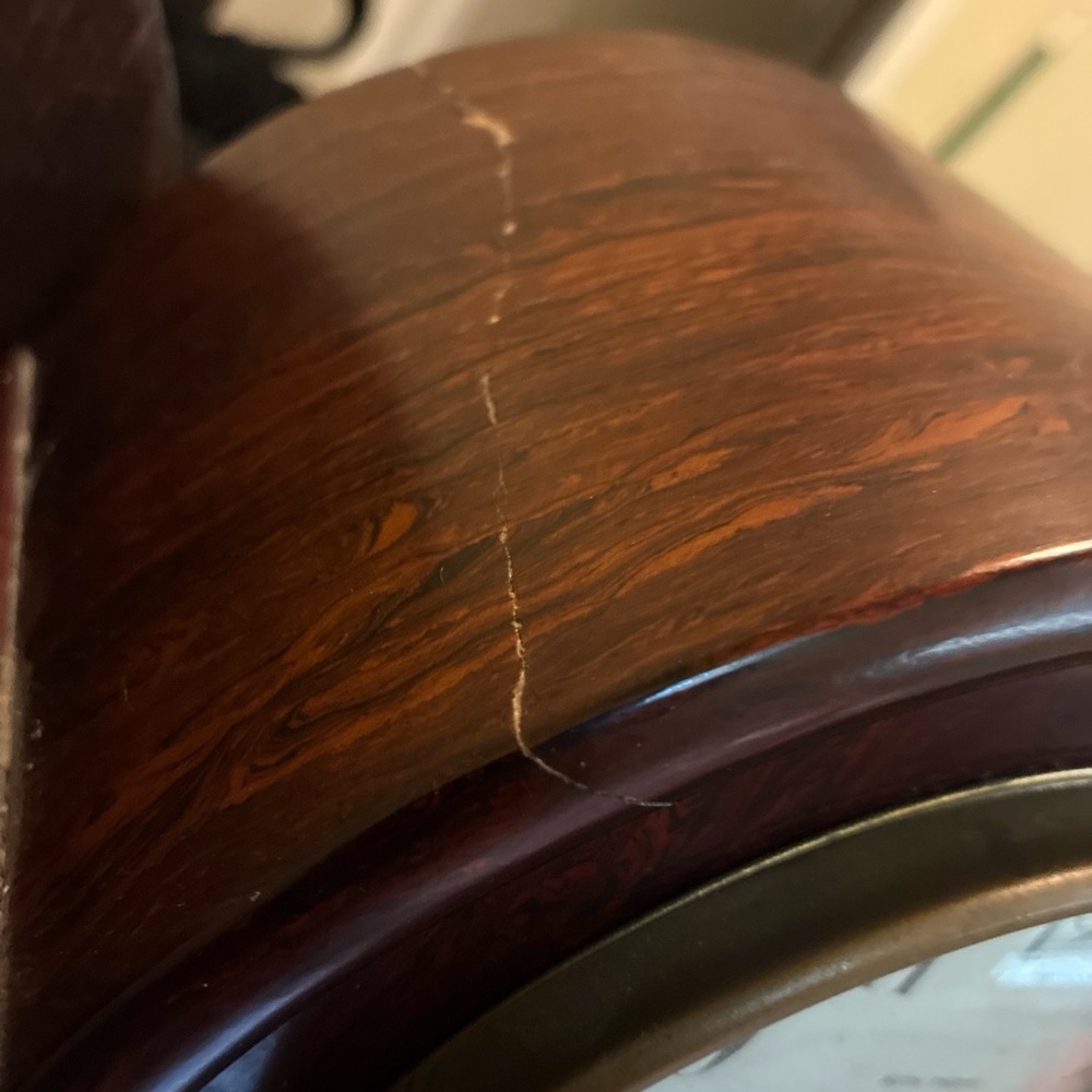 Brown Wall Clock - Picture 3 of 9